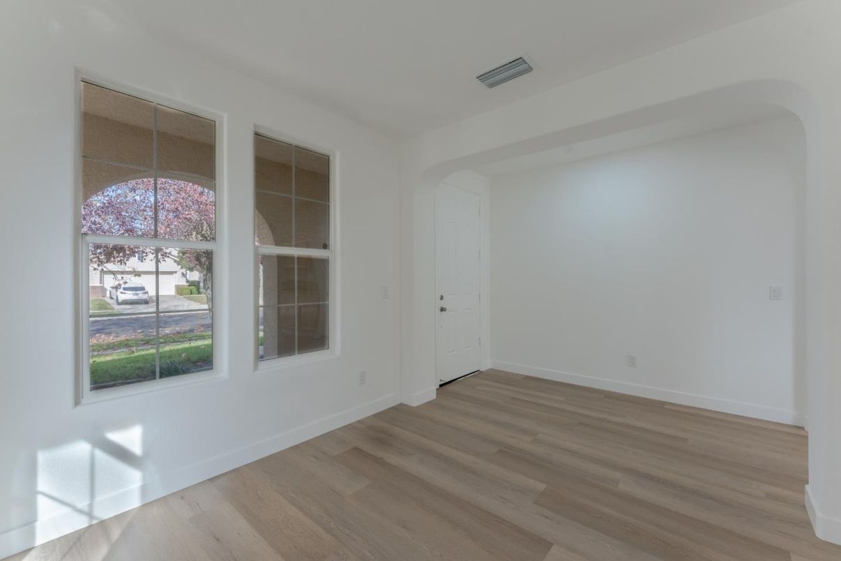 Empty room, Interior, Wood Texture Flooring