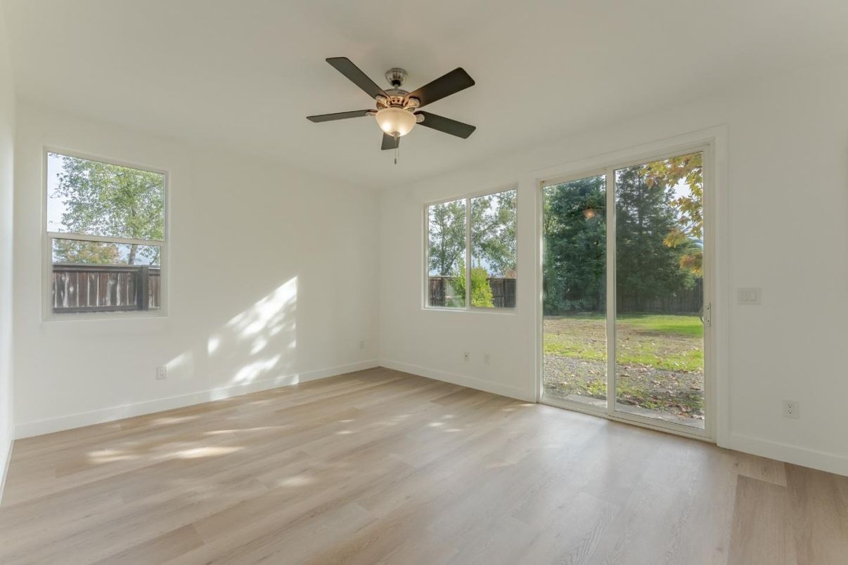 Empty room, Interior, Wood Texture Flooring