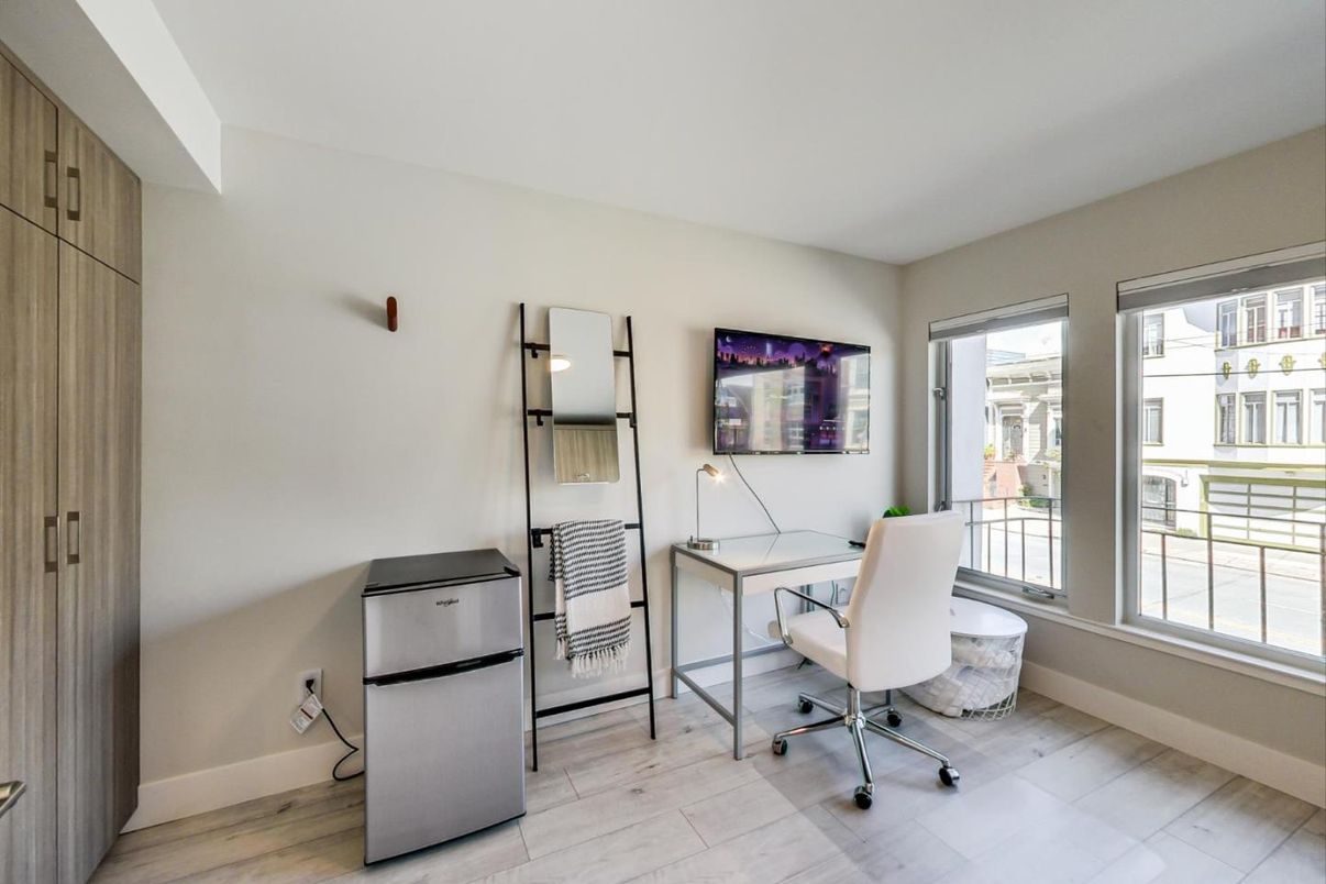 Home Office, Interior, Wood Texture Flooring