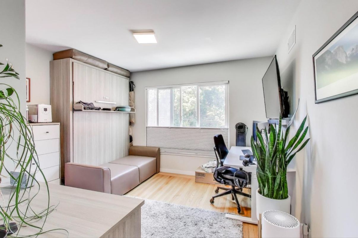 Home Office, Interior, Wood Texture Flooring