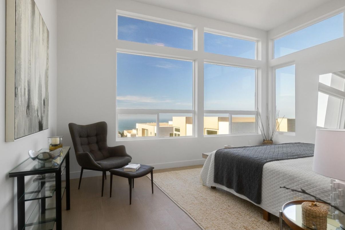 Bedroom, Interior, Water, Wood Texture Flooring