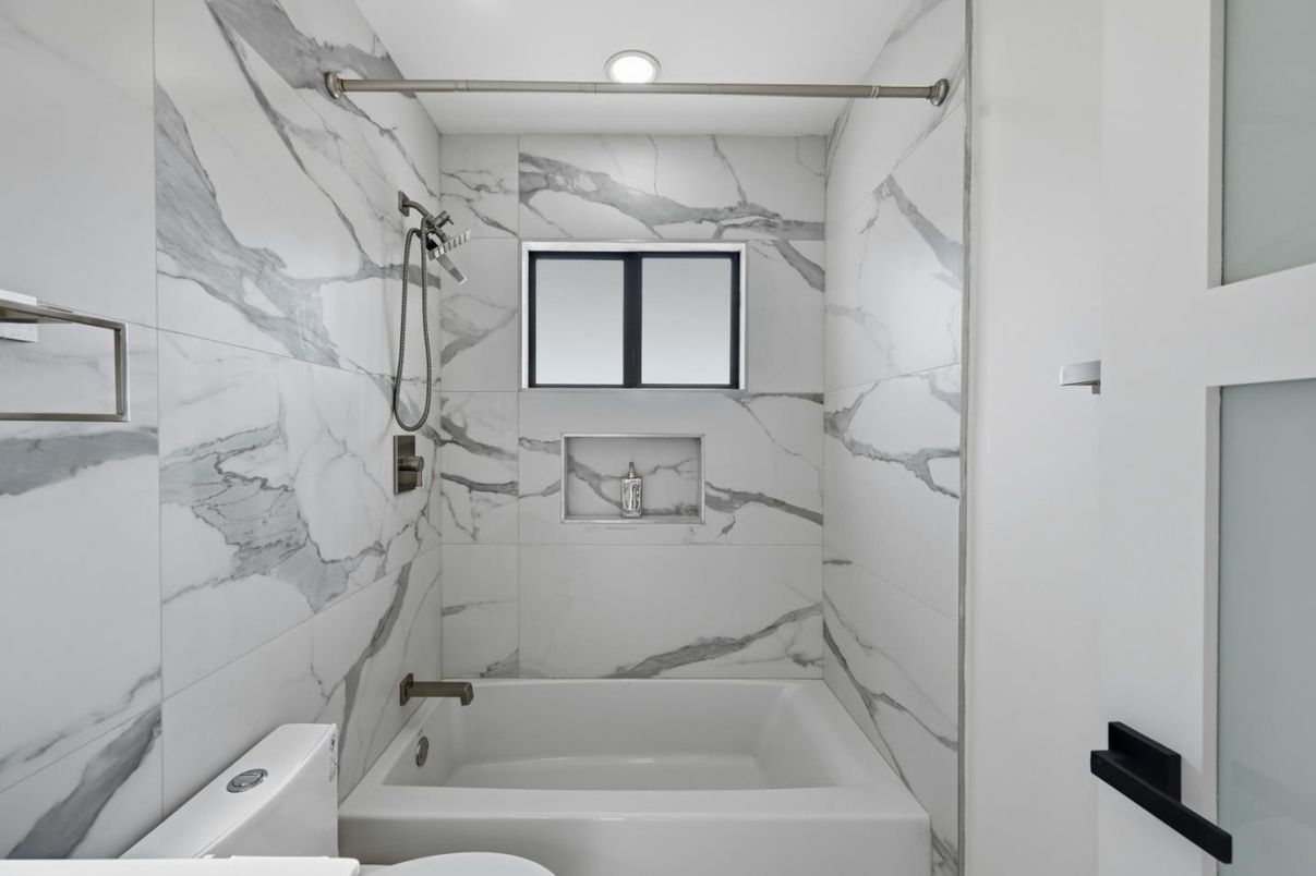 Bathroom, Interior, Marble Walls