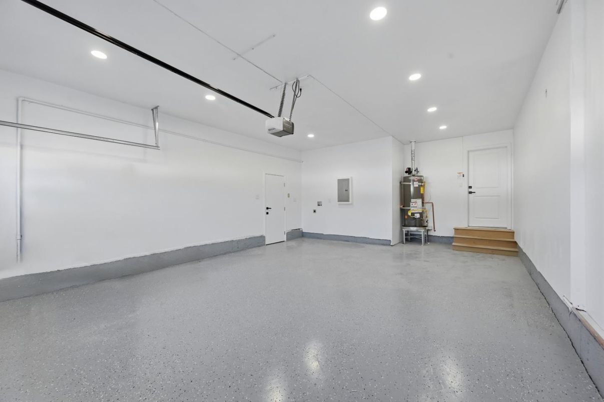 Garage, Interior, Recessed Lighting
