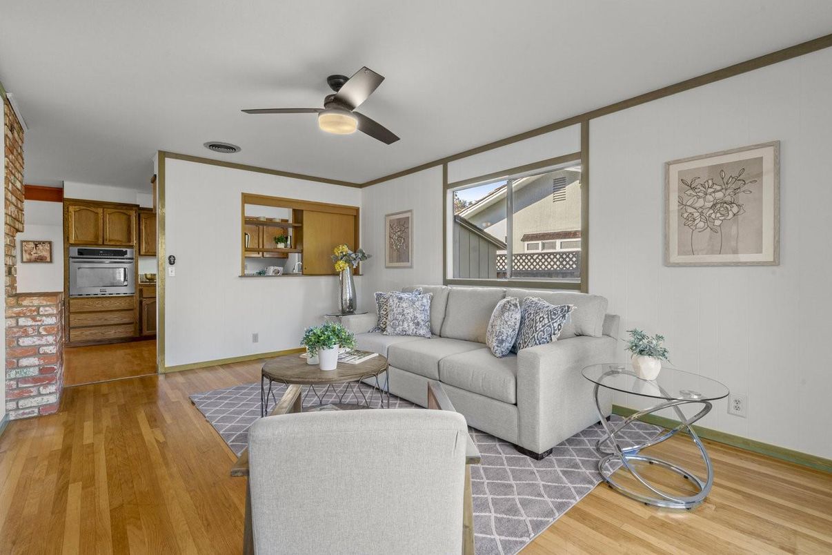 Interior, Kitchen, Living room, Wood Texture Flooring