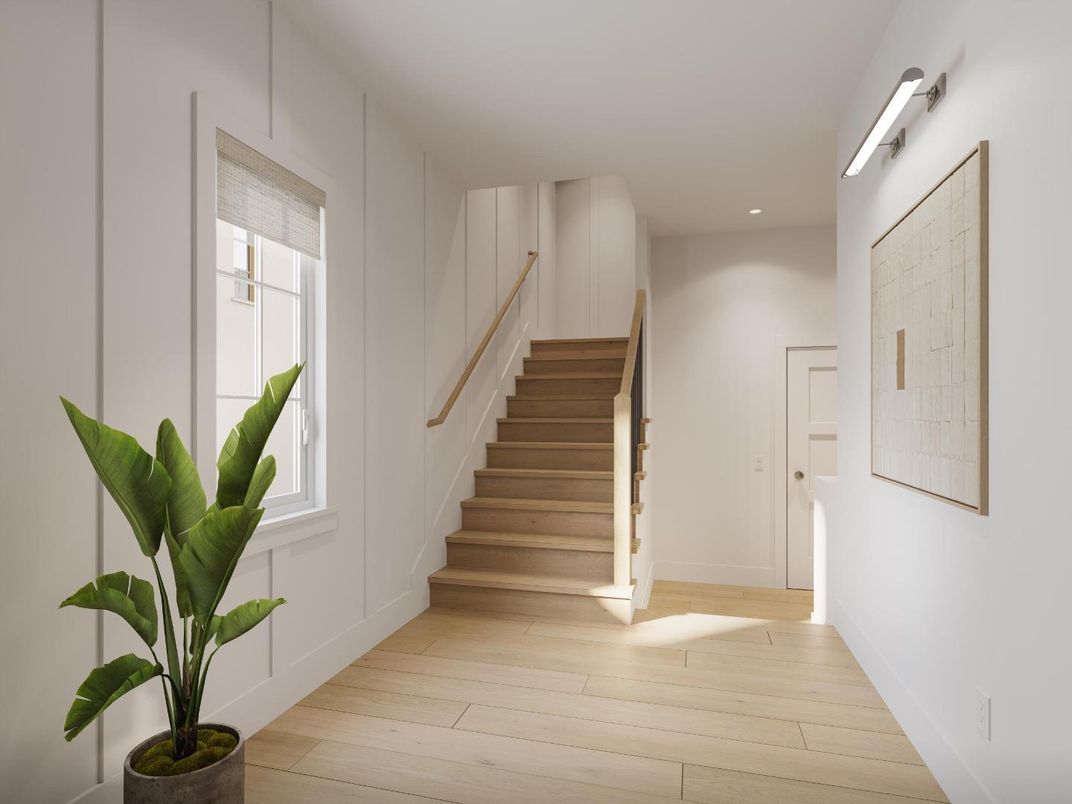 Interior, Recessed Lighting, Wood Texture Flooring