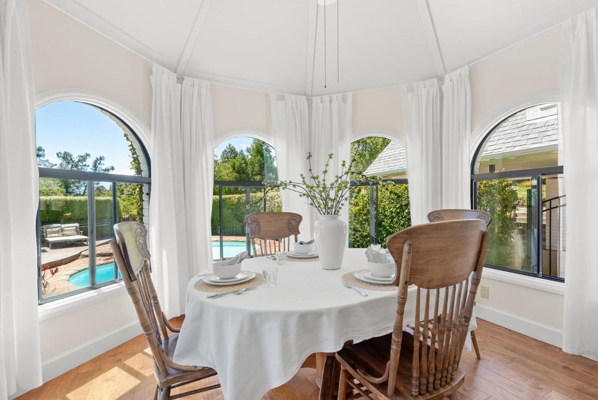 Dining room, Interior, Wood Texture Flooring