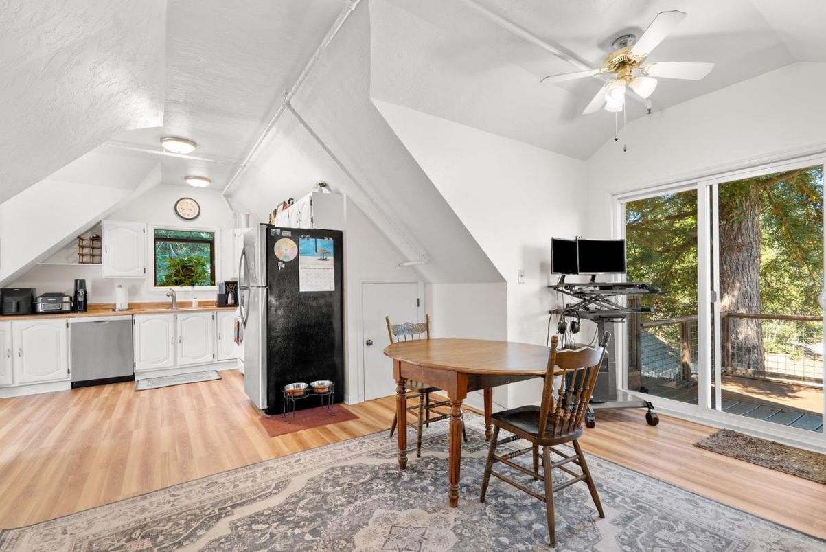 Dining room, Interior, Wood Texture Flooring