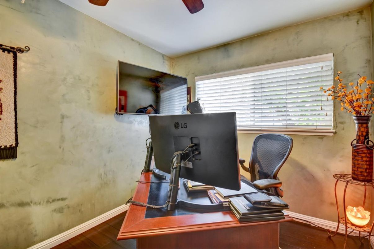 Home Office, Interior, Wood Texture Flooring
