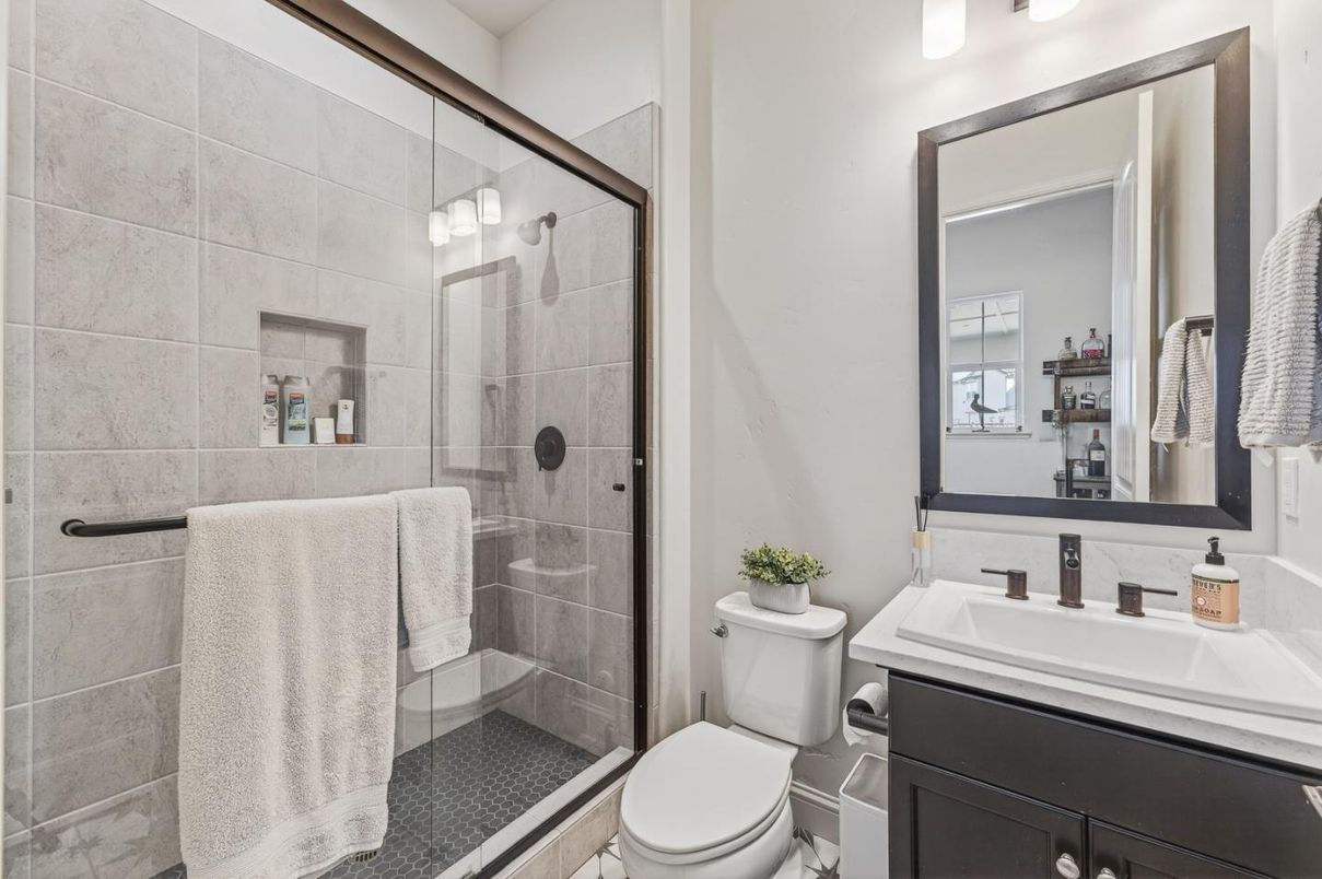 Bathroom, Glass Shower, Interior