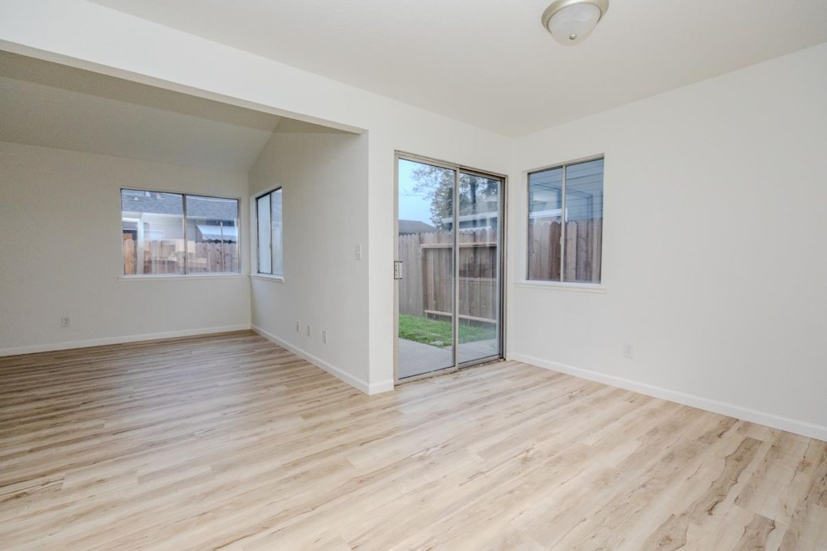Empty room, Interior, Wood Texture Flooring