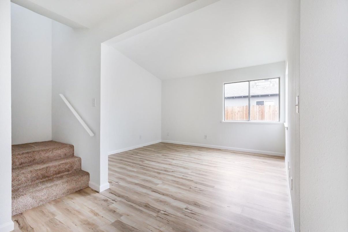 Empty room, Interior, Wood Texture Flooring