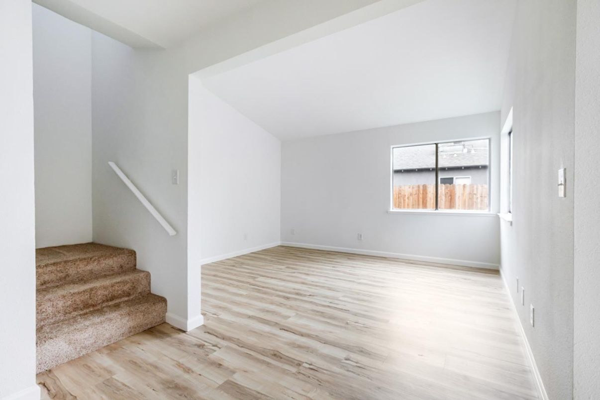 Empty room, Interior, Wood Texture Flooring