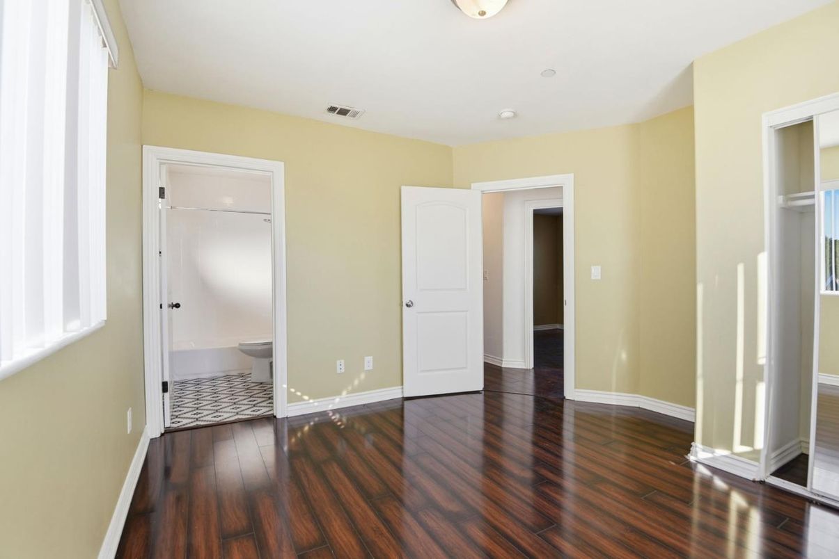 Bathroom, Empty room, Interior, Wood Texture Flooring