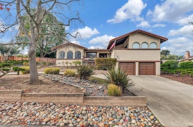 Attached, Backyard, Exterior, Facade, Mediterranean