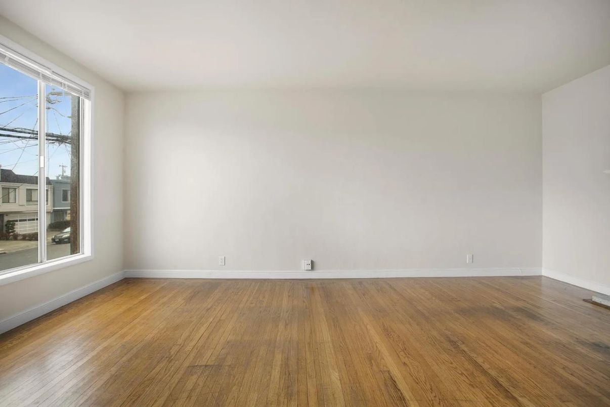 Empty room, Interior, Wood Texture Flooring