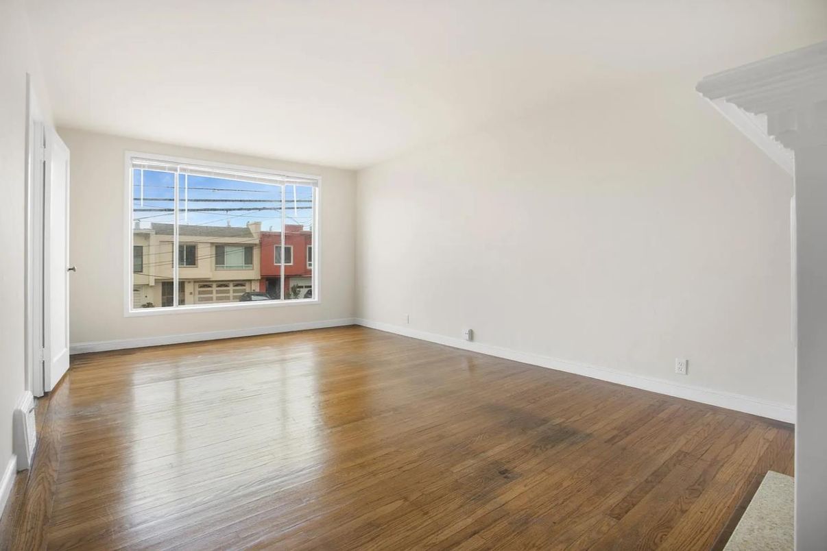 Empty room, Interior, Wood Texture Flooring