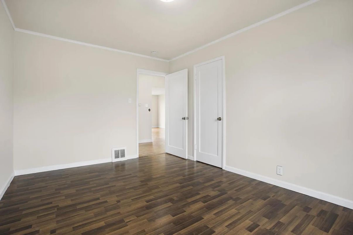 Empty room, Interior, Wood Texture Flooring