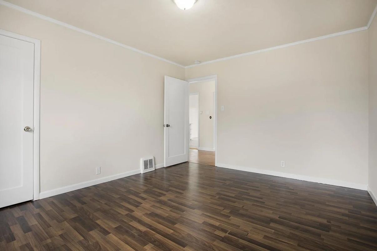 Empty room, Interior, Wood Texture Flooring