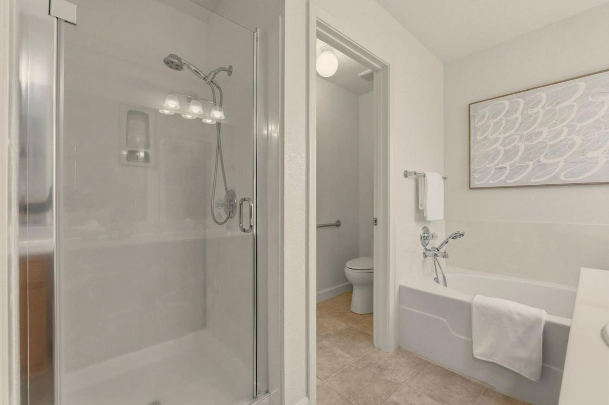 Bathroom, Glass Shower, Interior