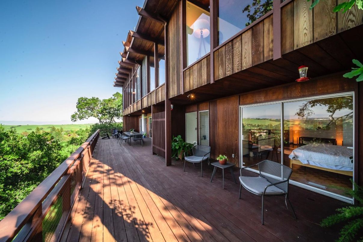 Exterior, Wood Texture Flooring