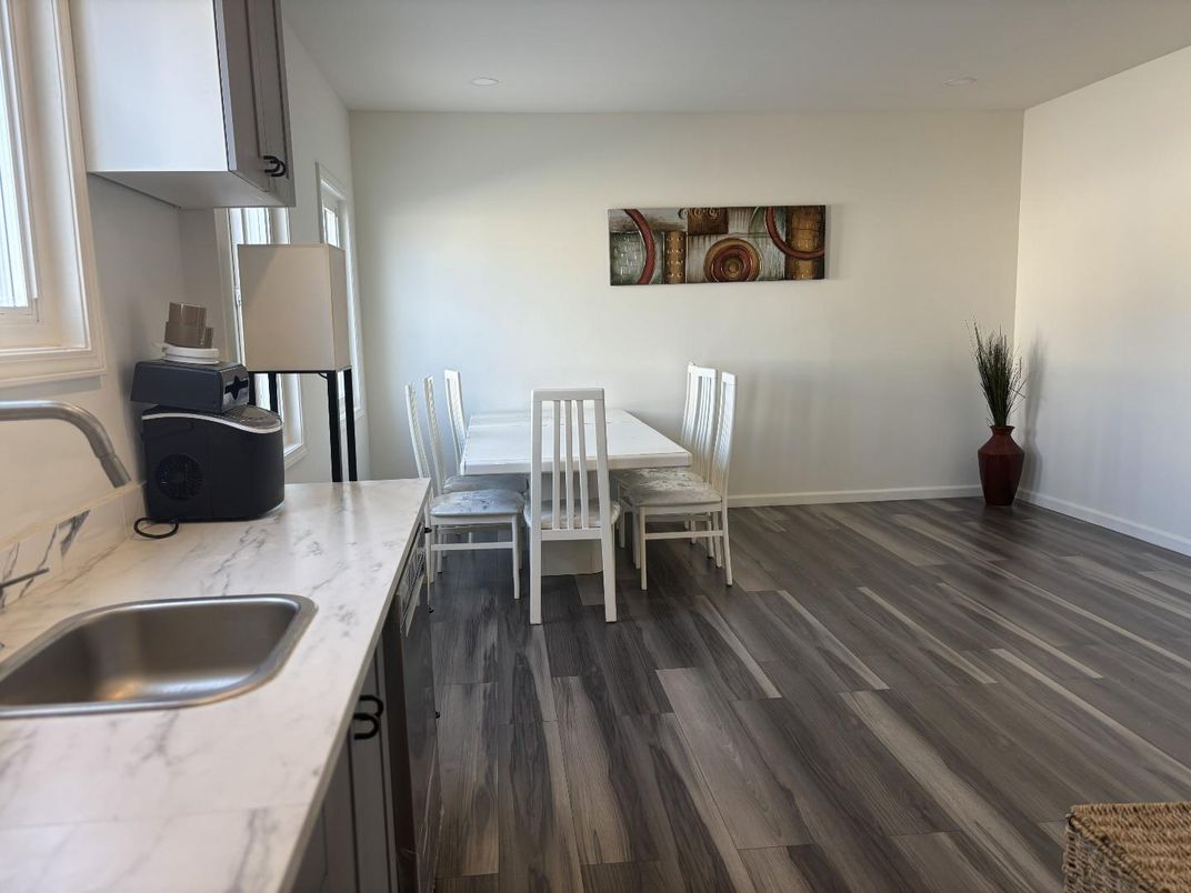 Dining room, Interior, Wood Texture Flooring