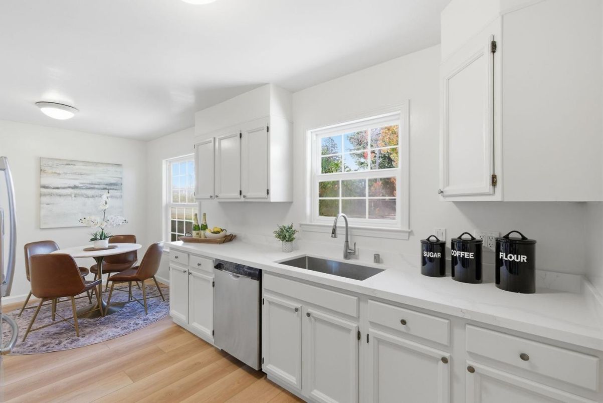 Dining room, Interior, Kitchen, Wood Texture Flooring
