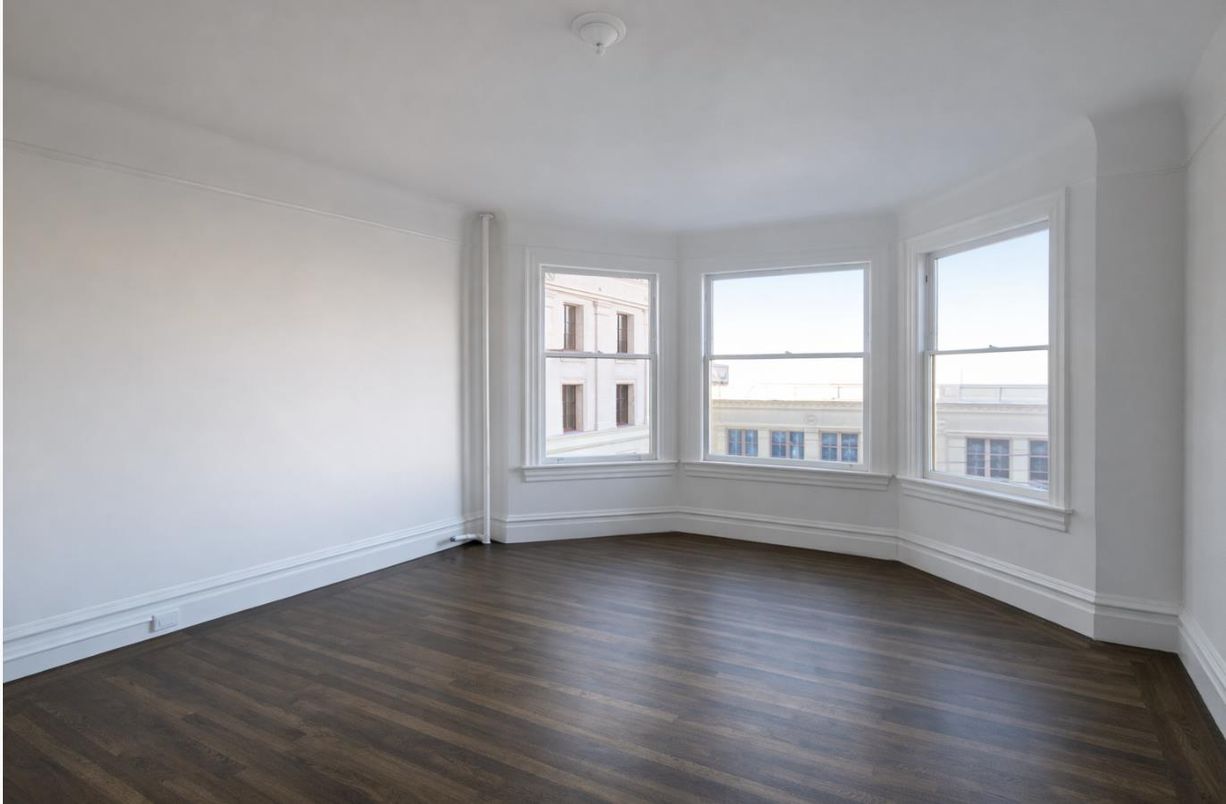 Empty room, Interior, Wood Texture Flooring