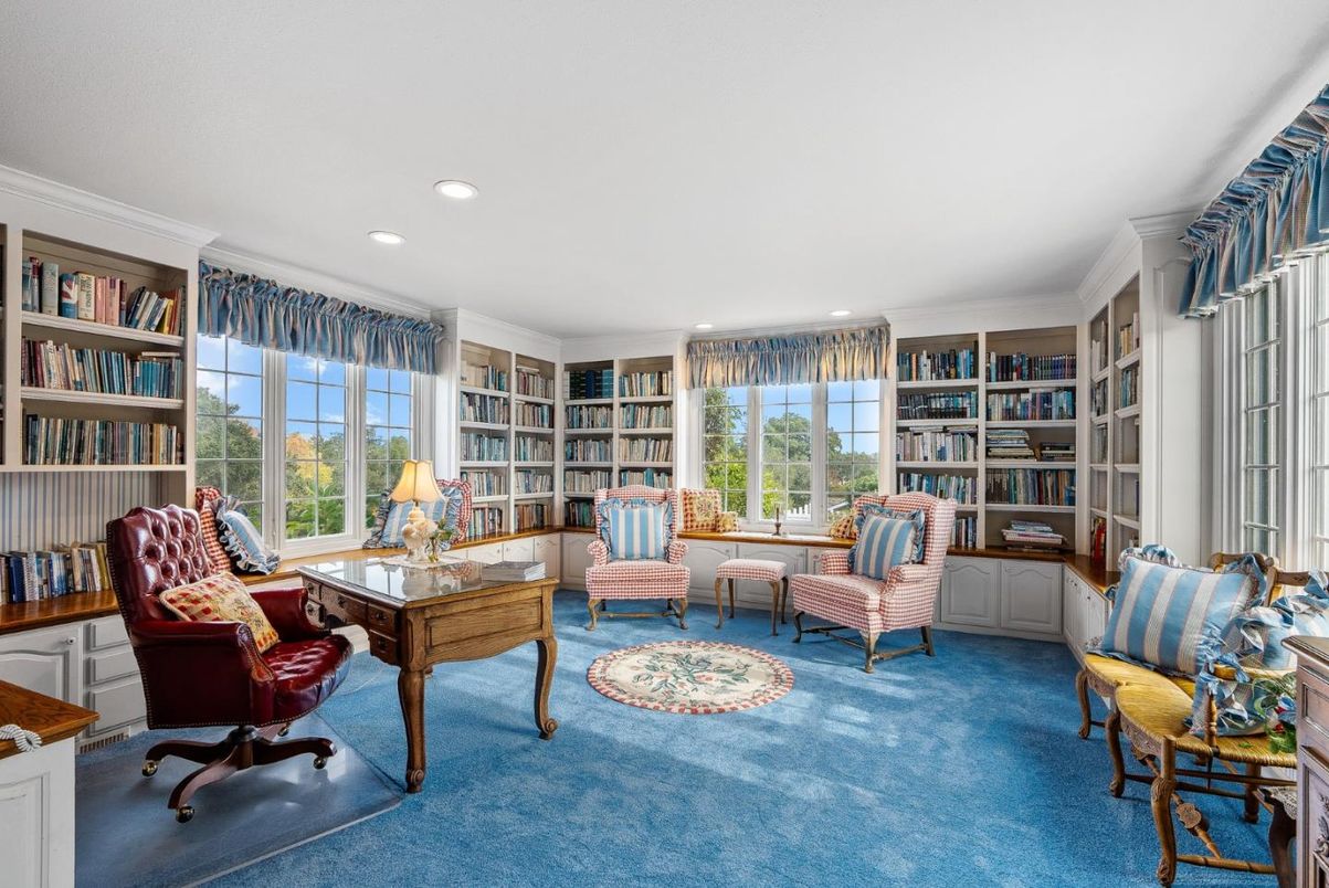 Home Office, Interior, Living room, Recessed Lighting