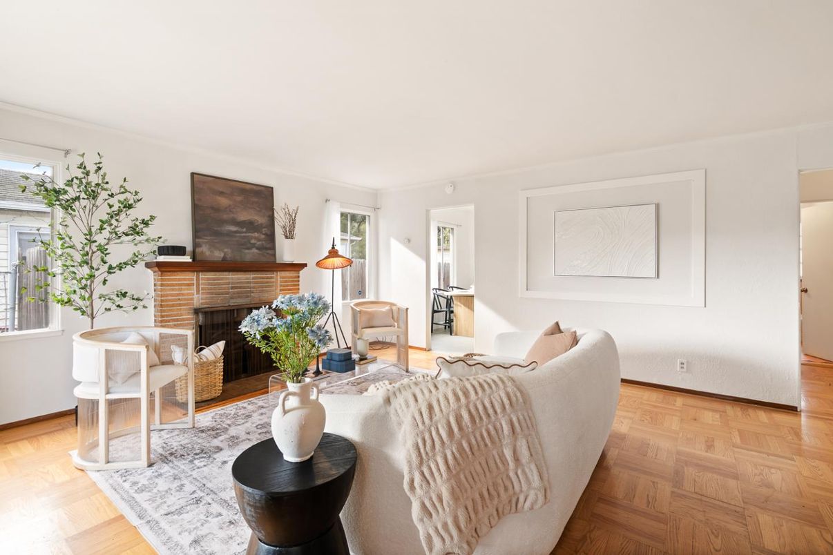 Fireplace, Interior, Living room, Wood Texture Flooring