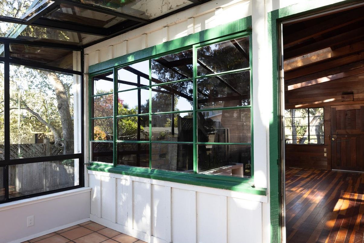 Interior, Sun Room, Wood Texture Flooring