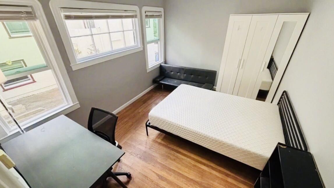 Bedroom, Home Office, Interior, Wood Texture Flooring