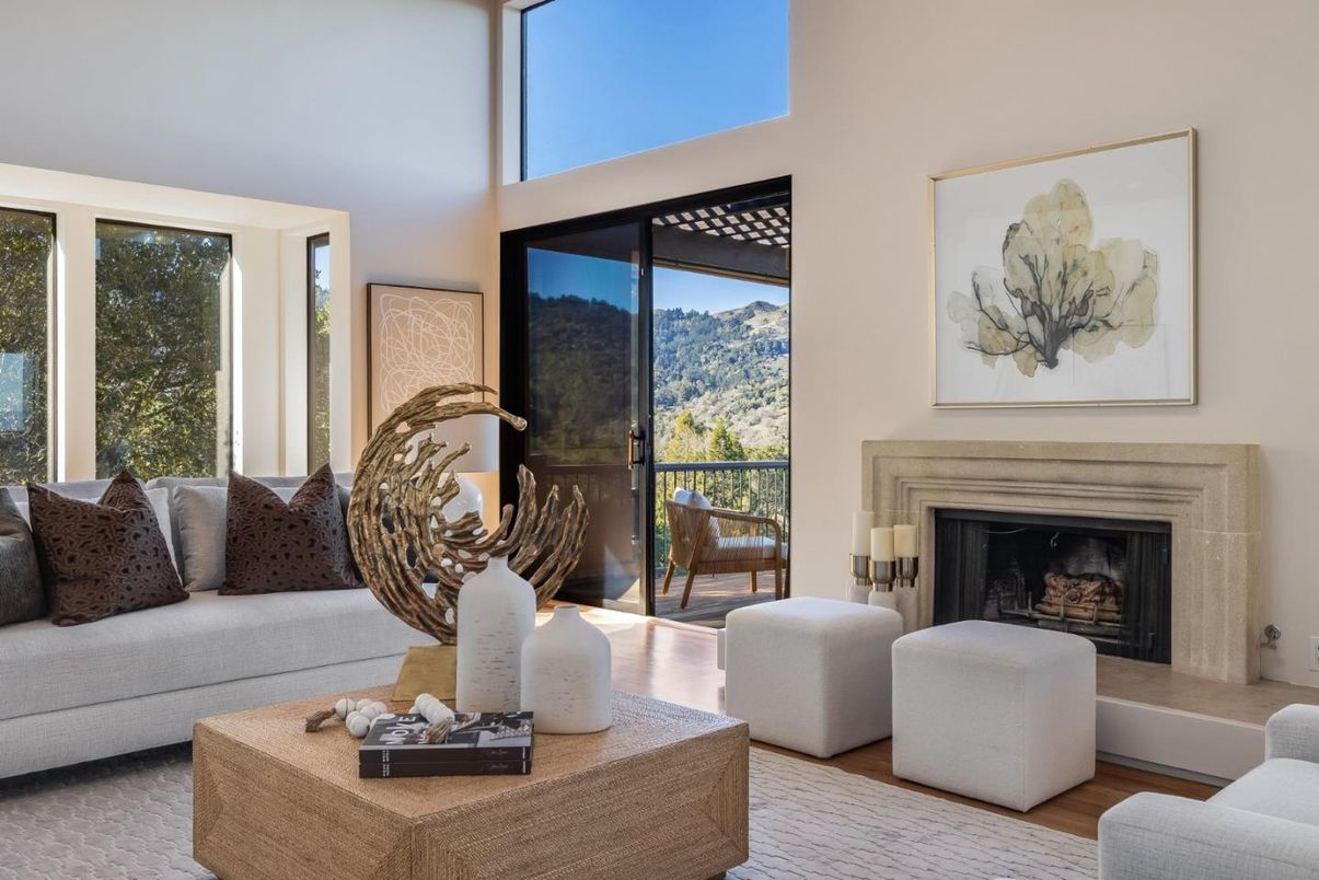 Fireplace, Interior, Living room, Wood Texture Flooring