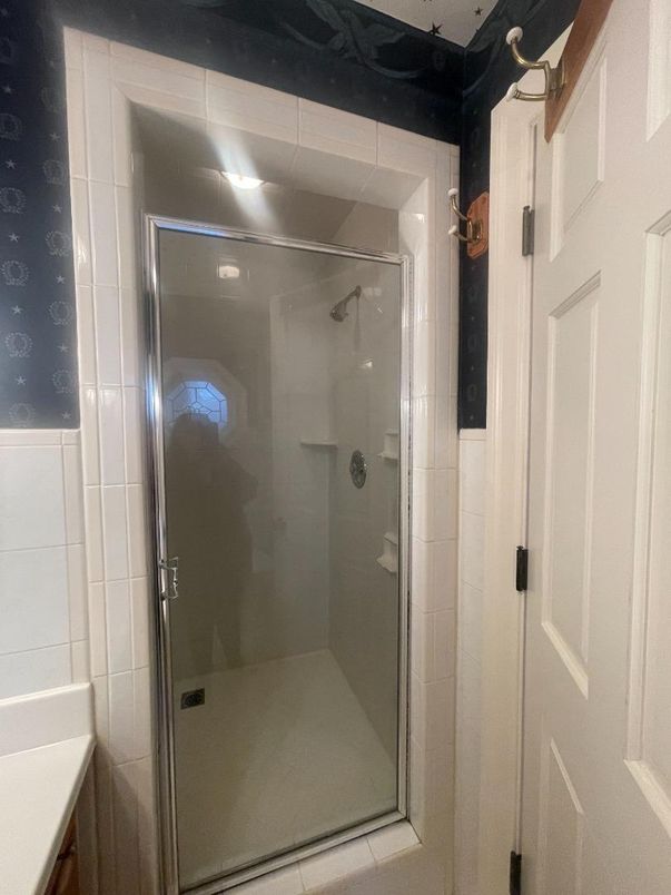 Bathroom, Glass Shower, Interior