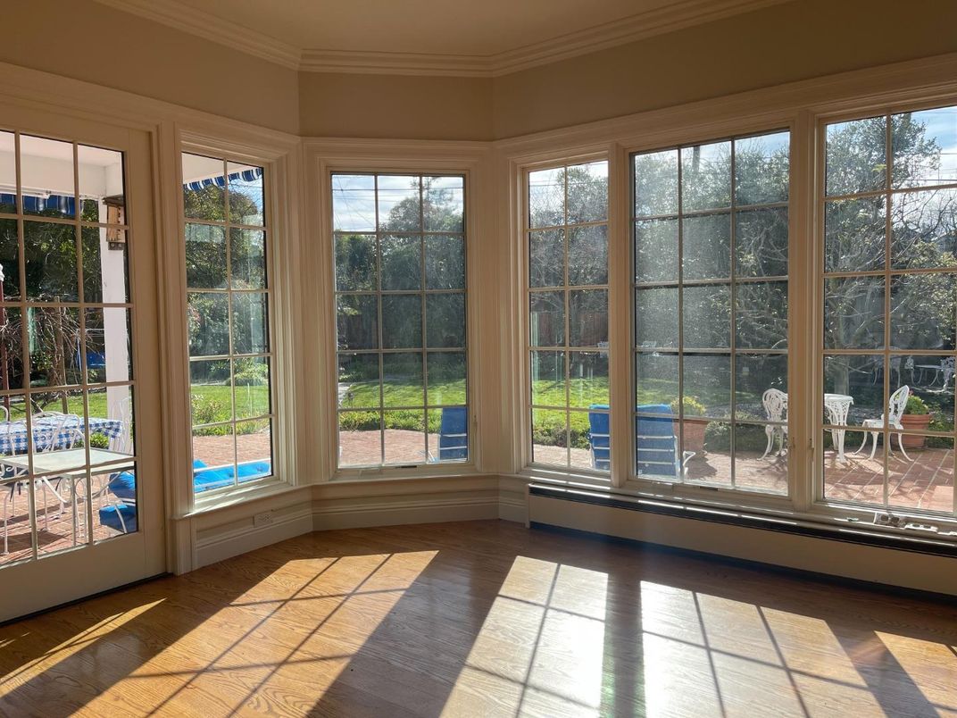 Interior, Sun Room, Wood Texture Flooring