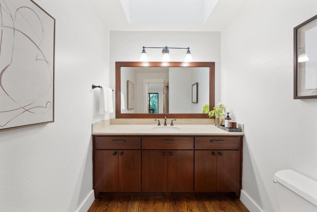 Bathroom, Interior, Wood Texture Flooring