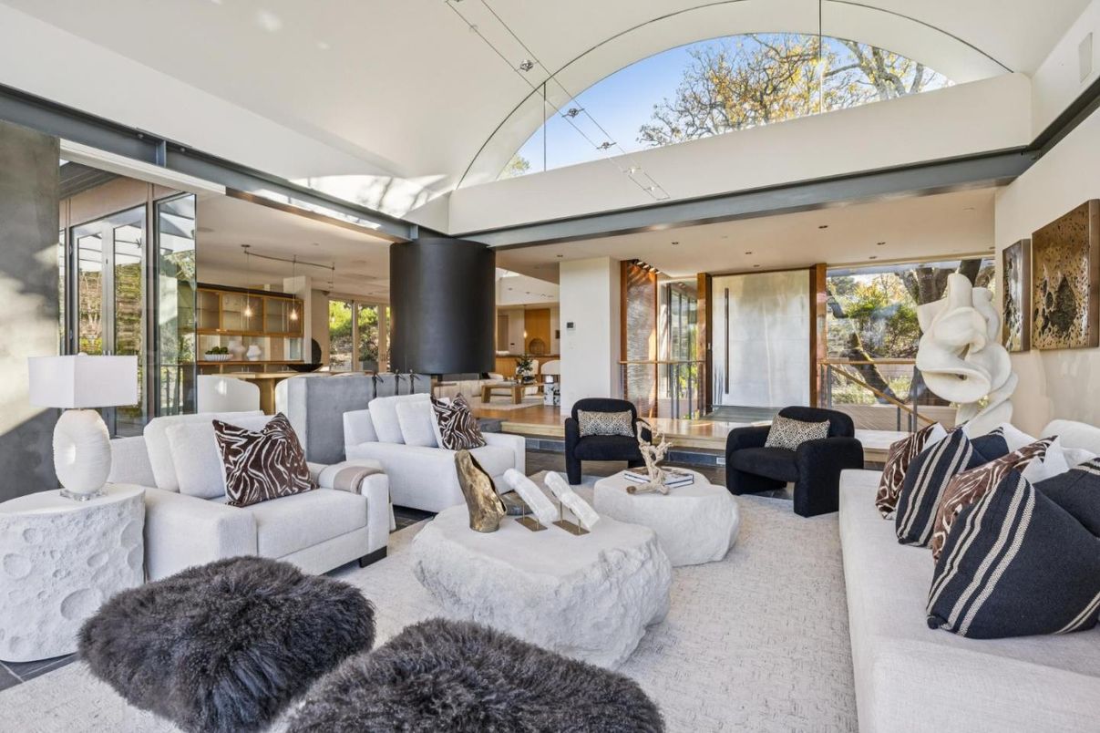 Interior, Living room, Pendant Lights, Recessed Lighting