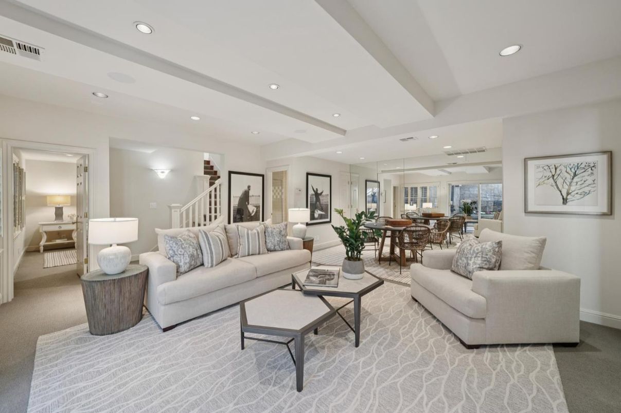 Dining room, Interior, Living room, Recessed Lighting