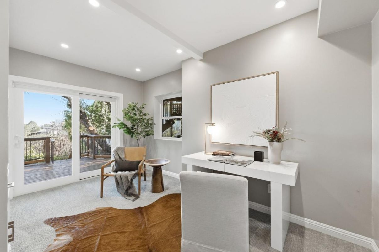 Home Office, Interior, Recessed Lighting