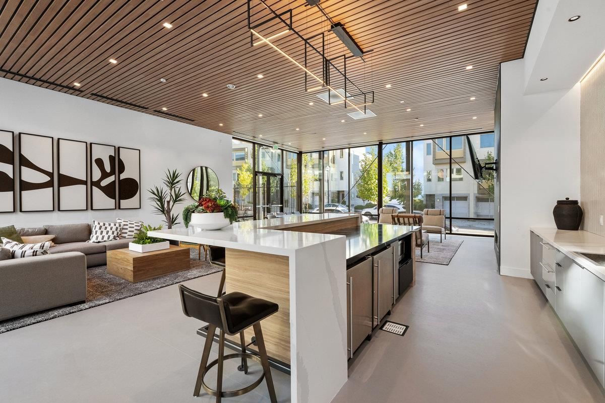 Interior, Kitchen, Living room, Pendant Lights, Recessed Lighting