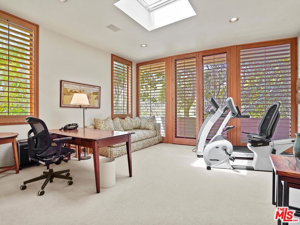 Fitness Equipment, Home Office, Interior, Recessed Lighting