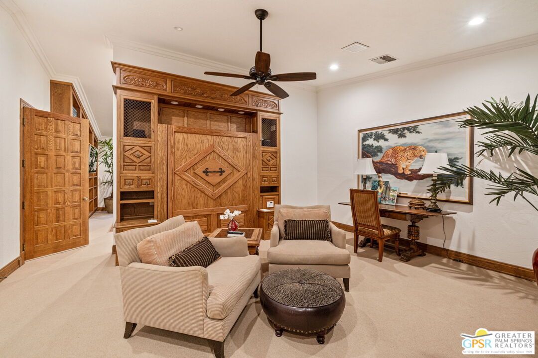 Interior, Living room, Recessed Lighting, Wooden Walls