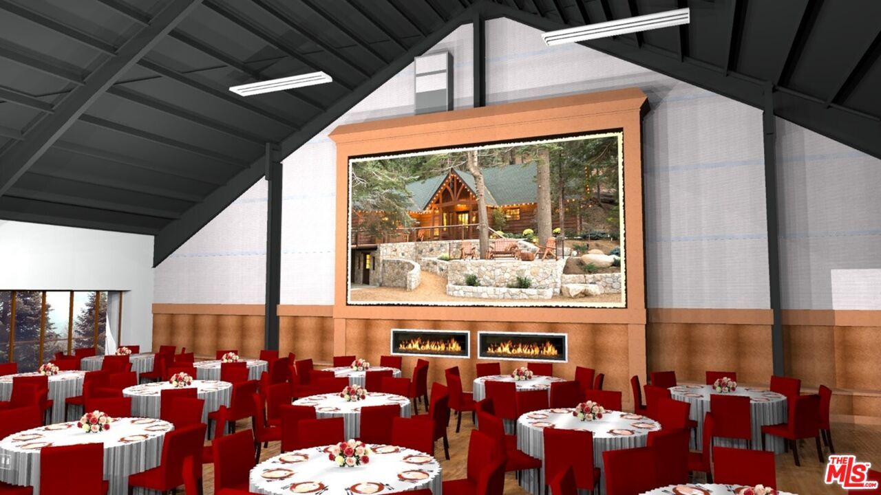 Dining room, Fireplace, Interior