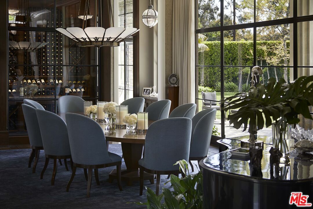 Dining room, Interior, Pendant Lights