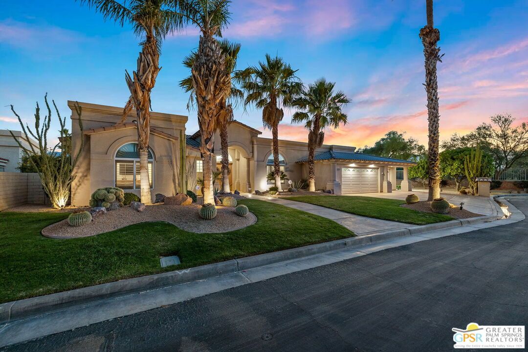 Attached, Backyard, Exterior, Facade, Mediterranean