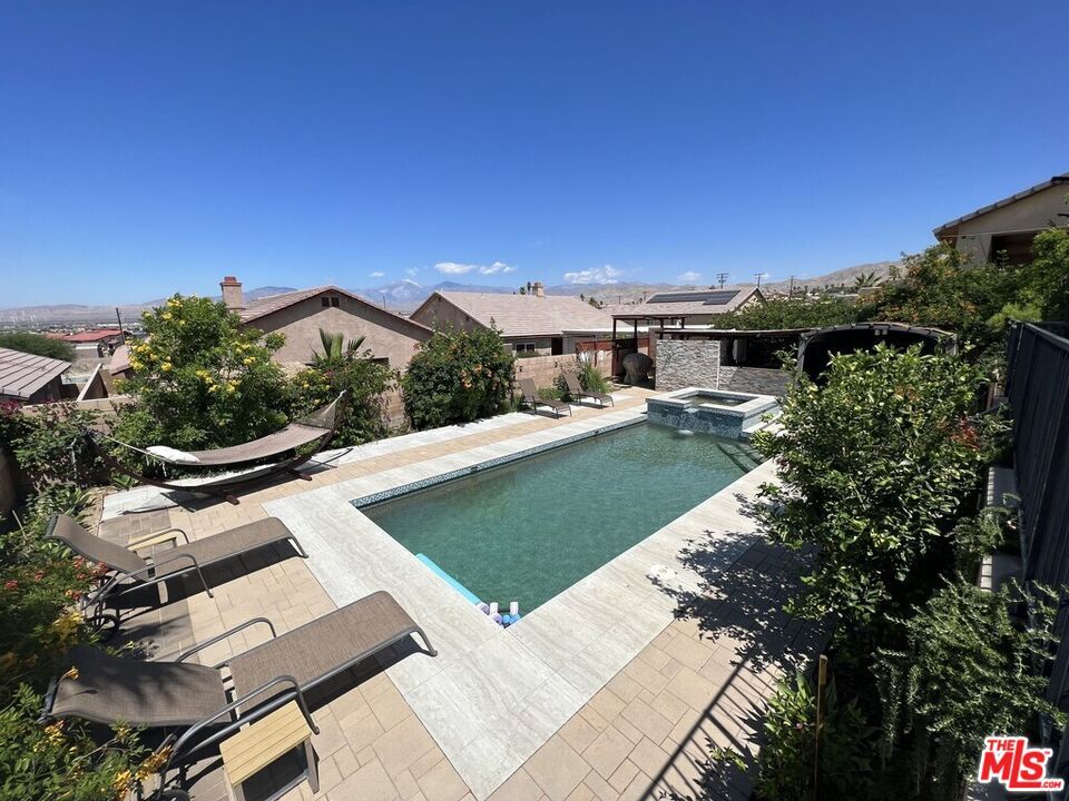 Exterior, Pool, Solar Panels