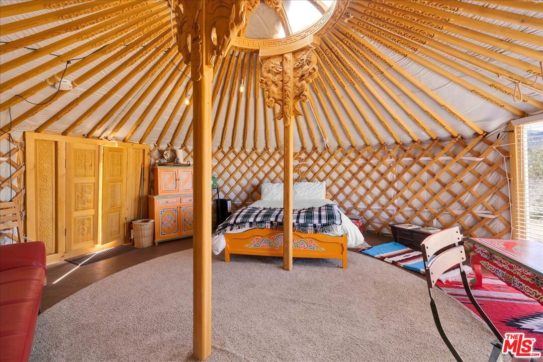 Bedroom, Interior, Wooden Beams