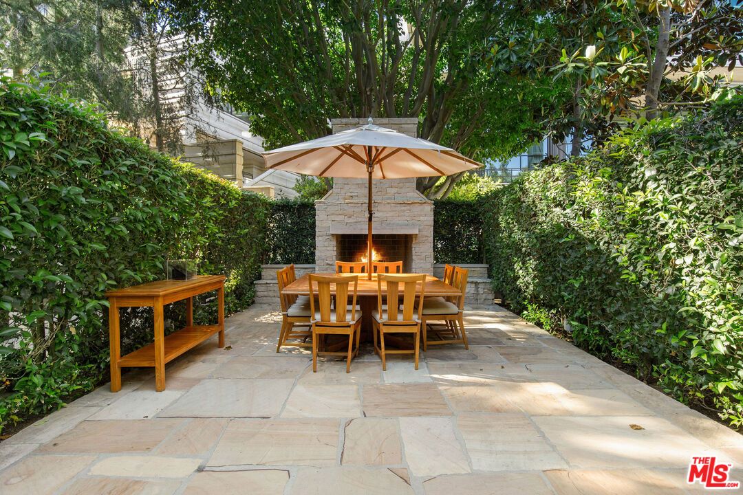 Backyard, Exterior, Fireplace