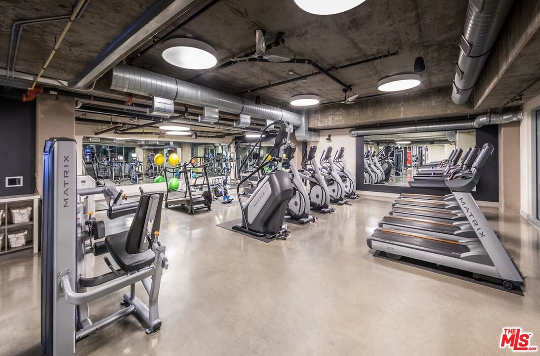 Fitness Equipment, Gym, Interior