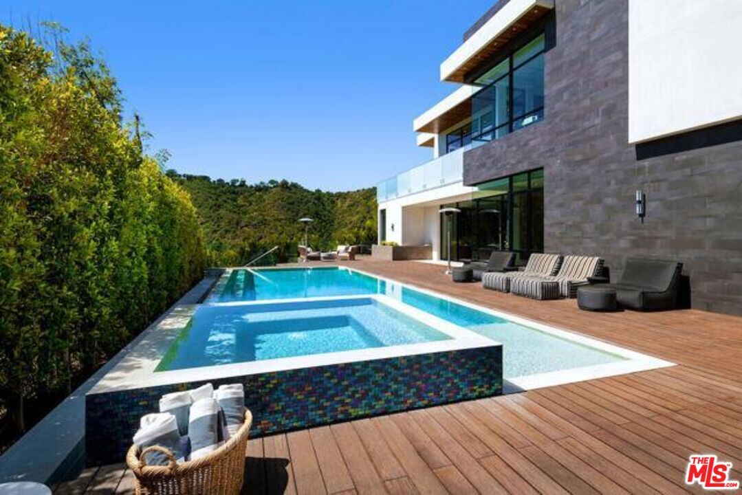 Exterior, Pool, Wood Texture Flooring