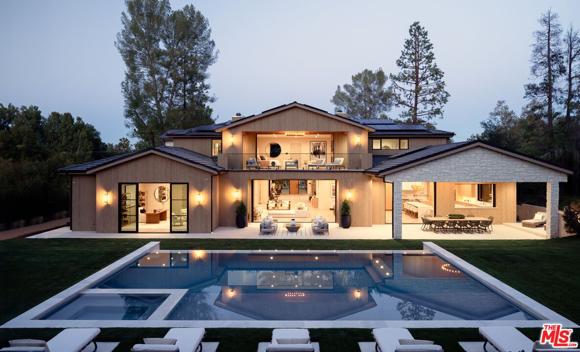 Exterior, Pool, Solar Panels